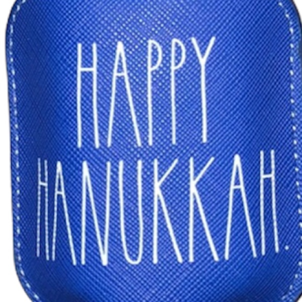 🆕 Rae Dunn Hand Sanitizer Travel Set HAPPY HANUKKAH - Picture 2 of 5
